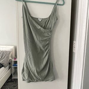 garage cross front dress